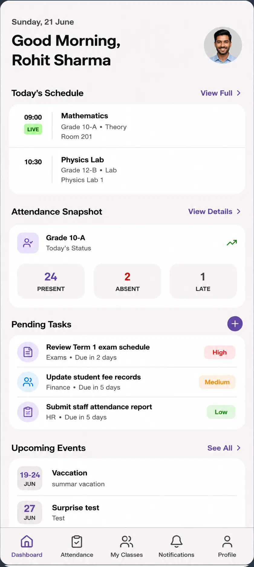 Mobile preview